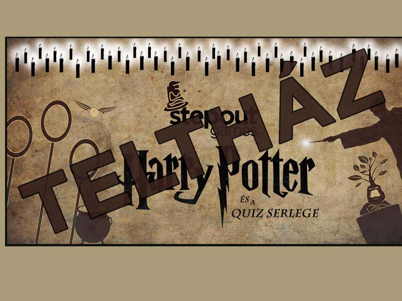 Október 18. – Teltház – Harry Potter és a quiz serlege interaktív játékest