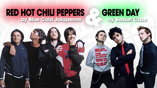 Red Hot Chili Peppers & Green Day – Tribute Night a PostART-on